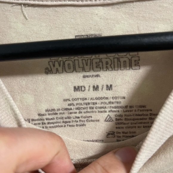 Wolverine Beige Graphic Tee - Picture 2 of 4